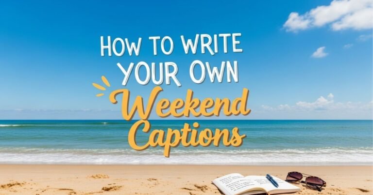 350+ Weekend Vibes Captions to Boost Your Instagram Posts