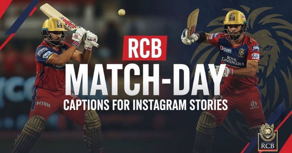 rcb-match-day-captions-for-instagram-stories