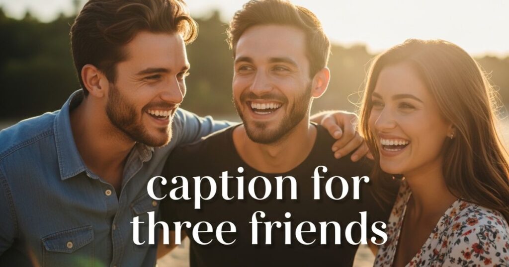 caption-for-three-friends
