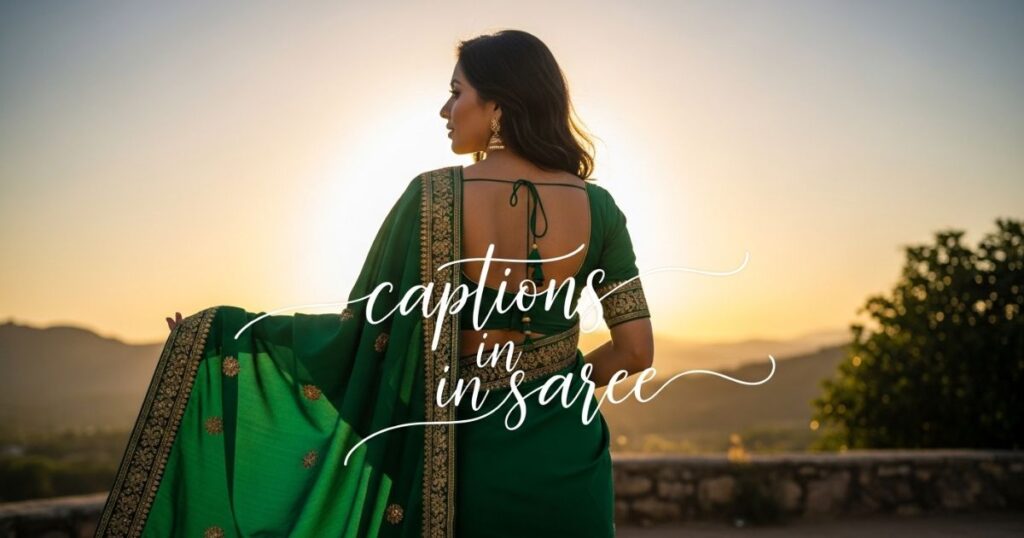 captions-in-saree