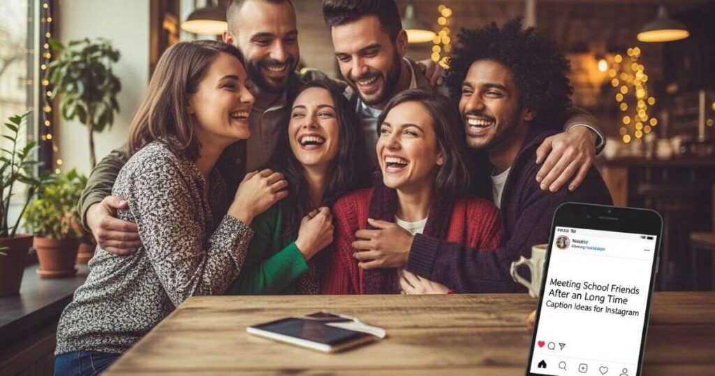 meeting-school-friends-after-long-time-caption