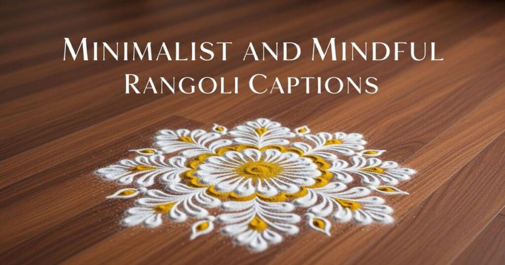 minimalist-and-mindful-rangoli-captions
