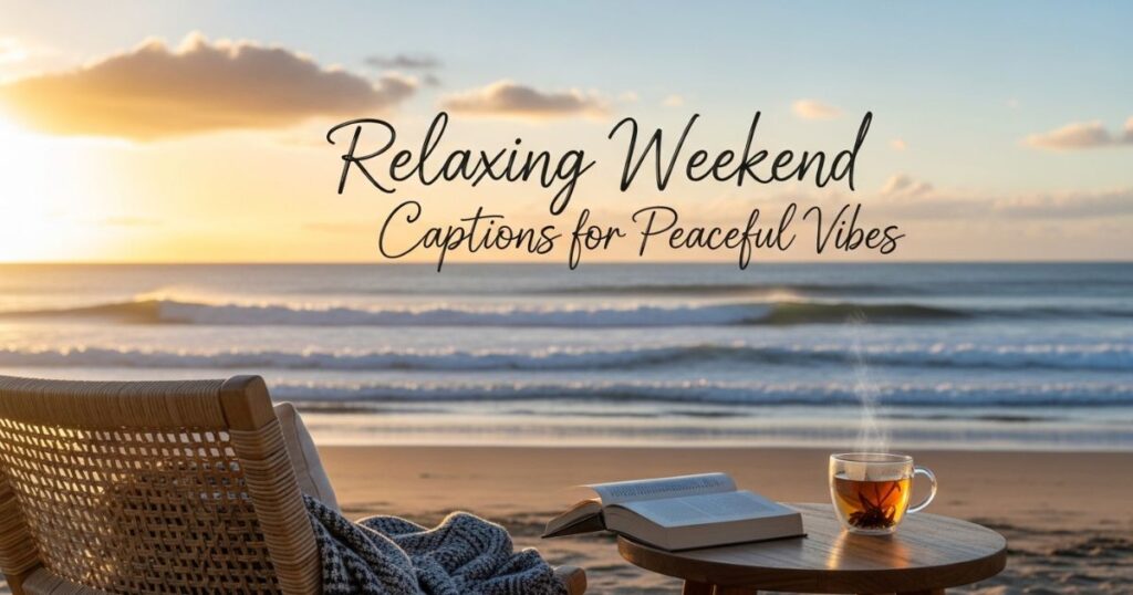relaxing-weekend-captions-for-peaceful-vibes