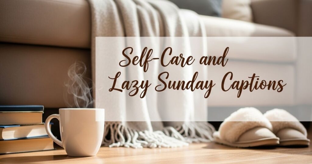 self-care-and-lazy-sunday-captions
