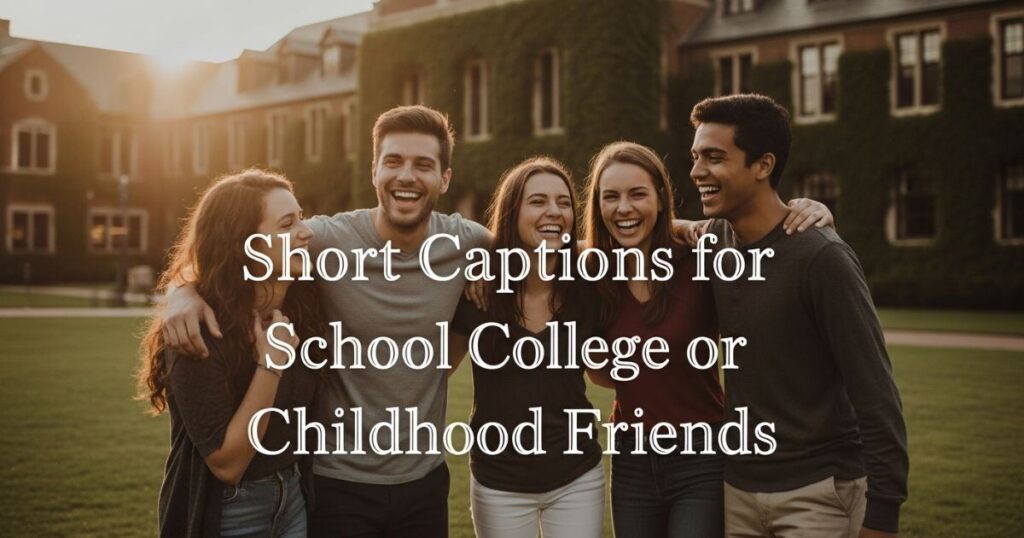 short-captions-for-school-college-or-childhood-friends