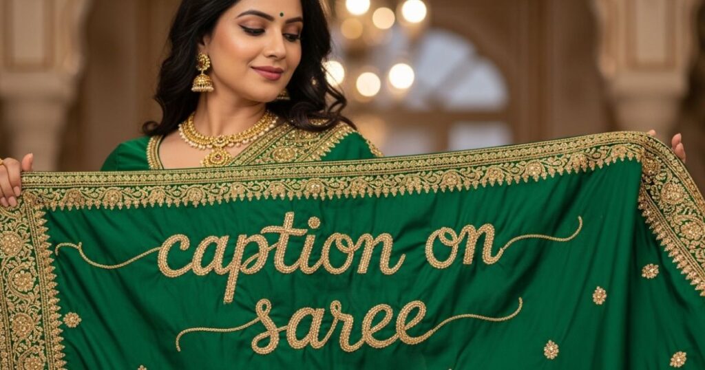 caption-on-saree