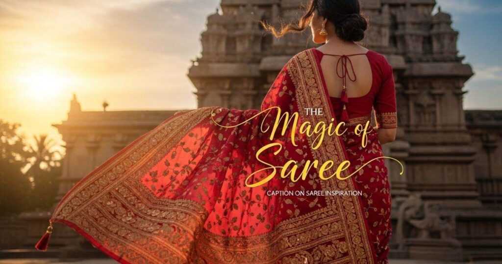 the-magic-of-saree-caption-on-saree-inspiration