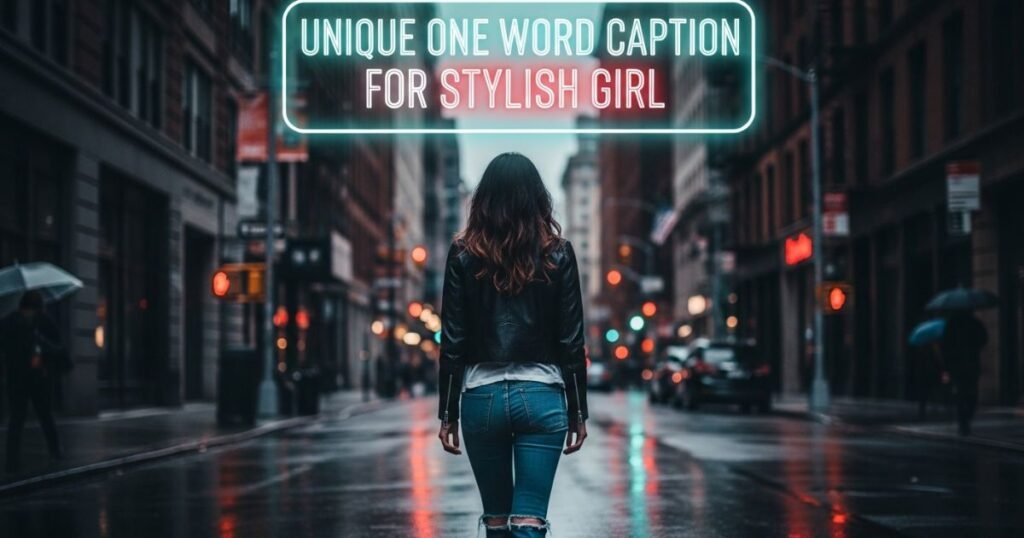 unique-one-word-caption-for-stylish-girl