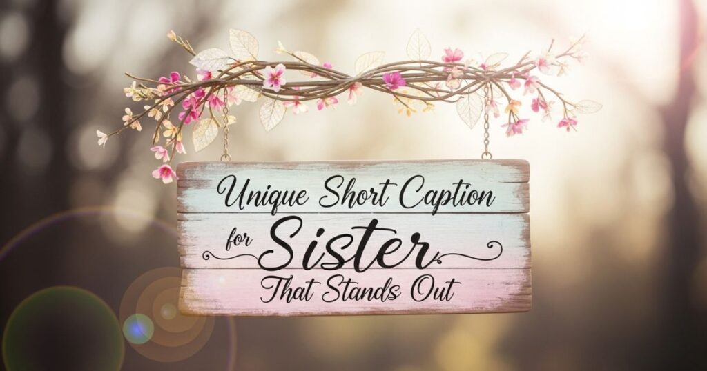 unique-short-caption-for-sister-that-stands-out