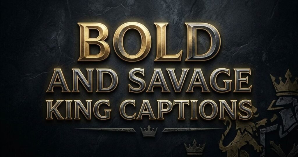 bold-and-savage-king-captions