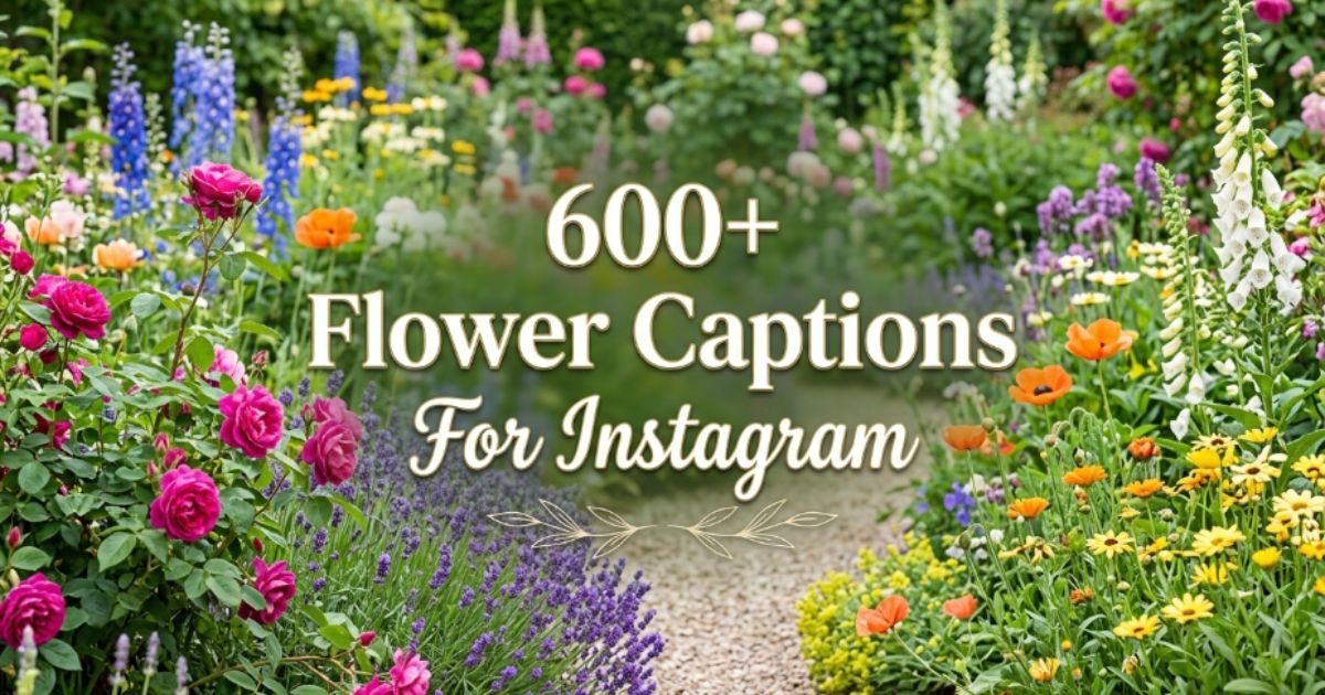600-flower-captions-for-instagram