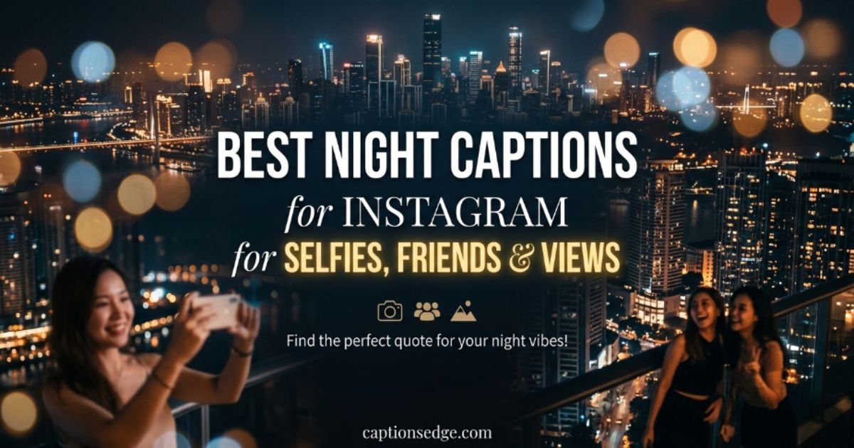 best-night-captions-for-instagram-for-selfies-friends-and-views