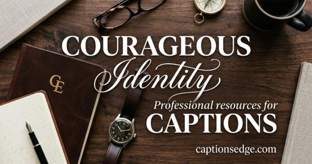 courageous-identity-captions