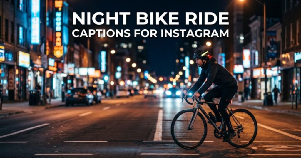 night-bike-ride-captions-for-instagram