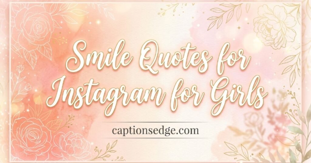 smile-quotes-for-instagram-for-girls