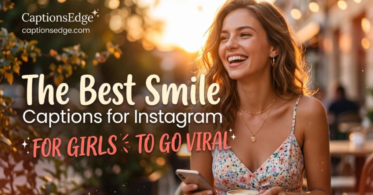the-best-smile-captions-for-instagram-for-girls-to-go-viral